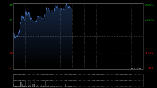互联网股票配资 德林控股早盘涨超5% 近日于海外矿场部署高效挖矿硬件